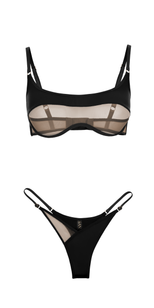 Lingerie set - Ornella Noir Lingerie set - Ornella Noir