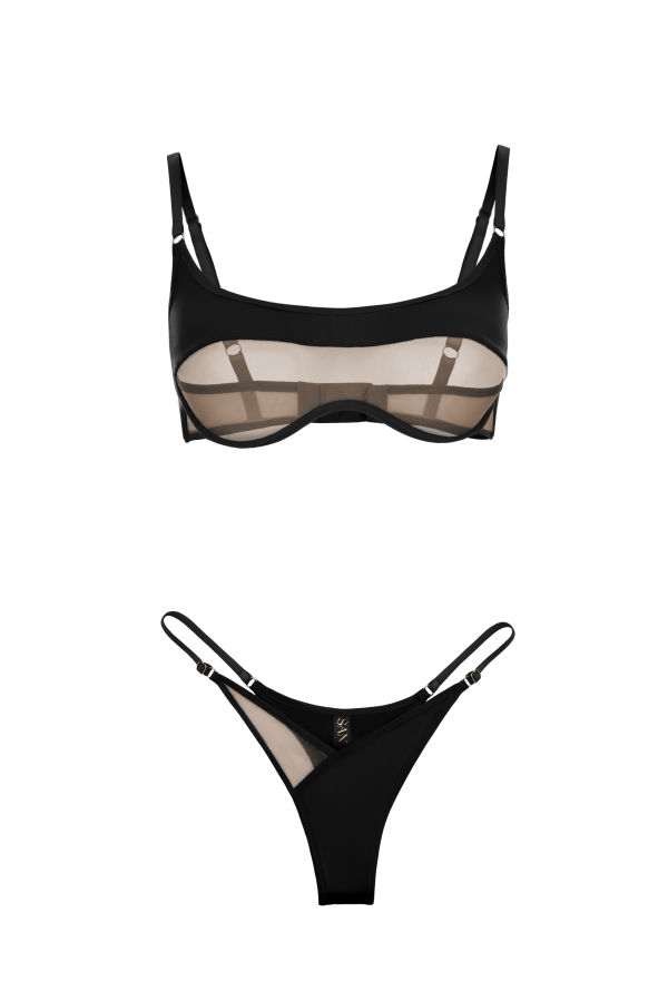 Lingerie set - Ornella Noir